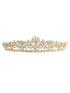 Tip Top Kids Girls Multi Color Blossom Crystal Princess Wedding Pageant Tiara - SophiasStyle.com